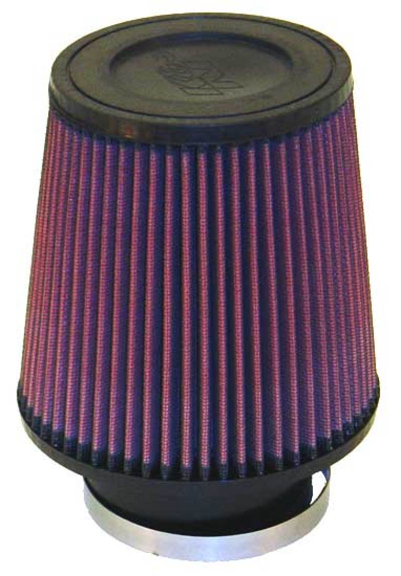 K&N Universal Rubber Filter 3 1/2inch ID FLG / 6inch Base / 4-5/8inch Top / 6inch Height - Burkken Auto Parts