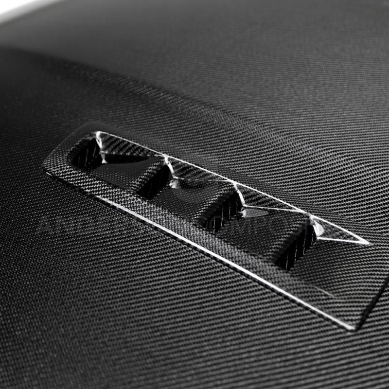 Anderson Composites 2016-2017 Ford Focus ST/RS Carbon Fiber RS Hood - Burkken Auto Parts