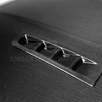 Anderson Composites 2016-2017 Ford Focus ST/RS Carbon Fiber RS Hood - Burkken Auto Parts