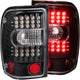 ANZO 2001-2011 Ford Ranger LED Taillights Black - Burkken Auto Parts