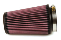 K&N Filter Universal Rubber Filter 3 1/2 inch Flange 4 5/8 inch Base 3 1/2 inch Top 7 inch Height - Burkken Auto Parts