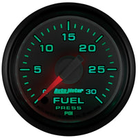 Autometer Factory Match 52.4mm Full Sweep Electronic 0-30 PSI Fuel Pressure Gauge - Burkken Auto Parts