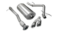 Corsa 2007-2008 Chevrolet Silverado Crew Cab/Short Bed 1500 4.8L V8 Polished Sport Cat-Back Exhaust - Burkken Auto Parts