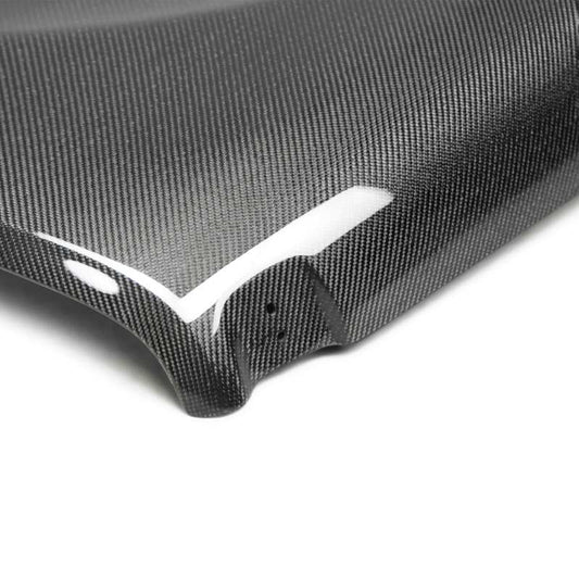 Anderson Composites 19-20 Jeep Wrangler Rubicon Type-OE Carbon Fiber Hood - Burkken Auto Parts