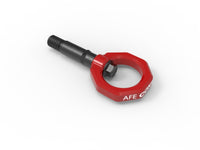 aFe Control Rear Tow Hook Red 20-21 Toyota GR Supra (A90) - Burkken Auto Parts