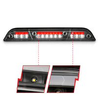ANZO 15-20 Ford F-250 - F-550 LED Third Brake Light - Black Housing/Clear Lens - Burkken Auto Parts