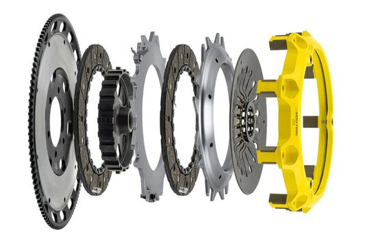 ACT 93-95 Mazda RX-7 FD Mod-Twin 225 HD Rigid Street Clutch Kit - Burkken Auto Parts