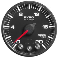 Autometer Spek-Pro 52.4mm 0-2000F Digital Stepper Motor Pyrometer Gauge - Burkken Auto Parts