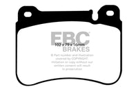 EBC 05-07 Mercedes-Benz C230 (W203) 2.5 Sport Sedan Redstuff Front Brake Pads - Burkken Auto Parts