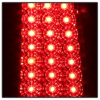 xTune Chevy Silverado 1500/2500/3500 03-06 LED Tail Lights Red Clear ALT-ON-CS03-LED-RC - Burkken Auto Parts