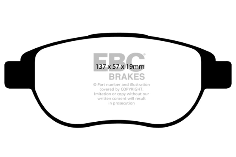 EBC Brakes Greenstuff 2000 Series Sport Pads - Burkken Auto Parts