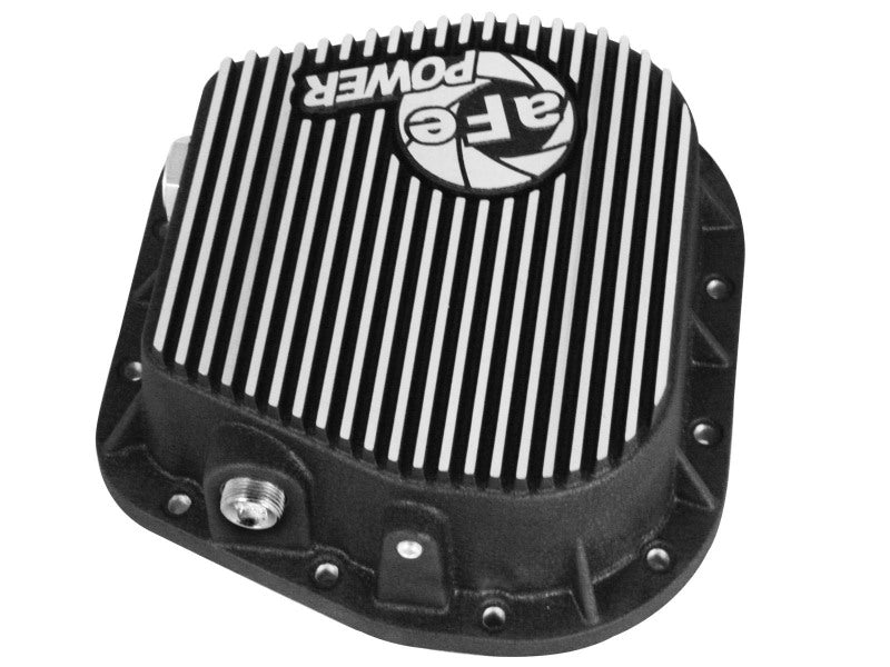 aFe Power Rear Diff Cover (Machined) 12 Bolt 9.75in 97-16 Ford F-150 w/ Gear Oil 4 QT - Burkken Auto Parts