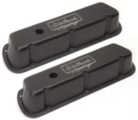 Edelbrock Valve Cover Victor Series Ford 289-302-351W CI V8 Low Black - Burkken Auto Parts