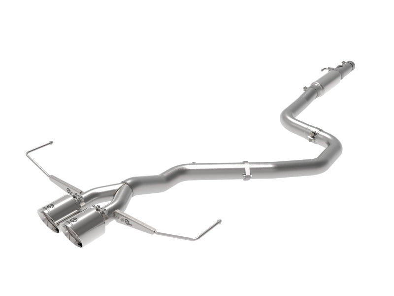 aFe Takeda Exhaust Cat-Back 19-20 Hyundai Veloster 304SS Polished Dual Tips Exhaust - Burkken Auto Parts