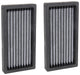 K&N 08-12 Jeep Liberty V6-3.7L Cabin Air Filter (2 Per Box) - Burkken Auto Parts