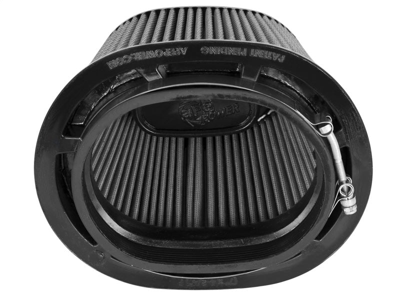 aFe MagnumFLOW Pro DRY S Replacement Filter F-(7x4.75) B-(9x7) Inverted x T-(7.25x5) Inverted x H-8 - Burkken Auto Parts