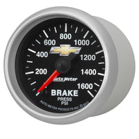 Autometer Performance Parts 52mm 0-1600 PSI Brake Pressure COPO Camaro Gauge Pack - Burkken Auto Parts