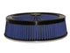 aFe MagnumFLOW Air Filters Round Racing P5R A/F TOP Racer 14D x 4H (Blk/Blue) - Burkken Auto Parts