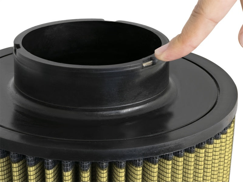 aFe MagnumFLOW Air Filters UCO PG7 A/F PG7 4F x 8-1/2B x 8-1/2T x 11H - Burkken Auto Parts