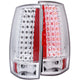 ANZO 2007-2014 Chevrolet Suburban LED Taillights Red/Clear G4 - Burkken Auto Parts