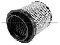 aFe MagnumFLOW Air Filter Pro DRY S 6in Flange x 8 1/8in Base/Top (INV) x 9in H - Burkken Auto Parts