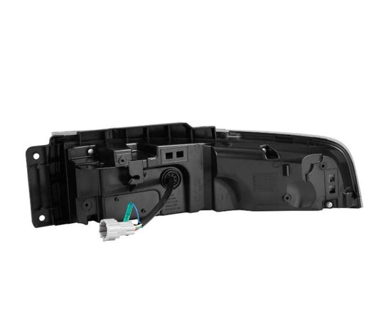 AlphaRex 23-25 Nissan Z Nova-Series Quad-Loop Style Prismatic LED Tail Lights - Alpha Black - Burkken Auto Parts
