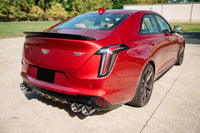 Corsa 22-25 Cadillac CT4 V Blackwing 3in Active Valve Axle-Back - 4.5in Carbon Fiber Polished Tip