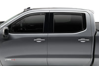 AVS 07-18 Jeep Wrangler Unlimited Ventvisor Low Profile Window Deflectors 4pc - Matte Black - Burkken Auto Parts