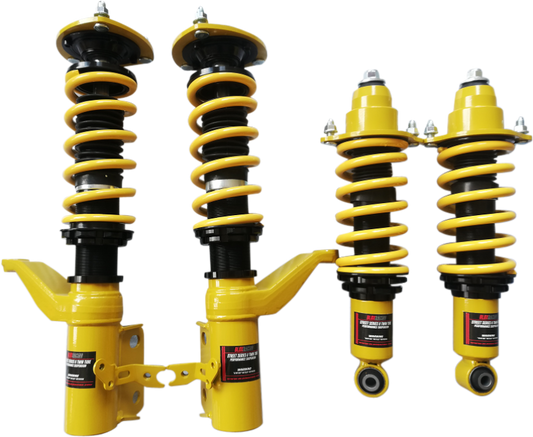 BLOX Racing 02-05 Rsx/01-05 Civic- Non-Adjustable Damping Street Series II Coilovers - Burkken Auto Parts