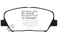 EBC 11-15 Kia Optima 2.0 Turbo Greenstuff Front Brake Pads - Burkken Auto Parts