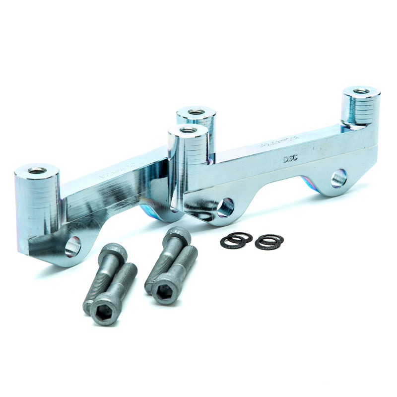 Alcon 2007+ Jeep JK w/ 6x5.5in Hub 355x22mm Rotor 4-Piston Calipers Rear Brake Upgrade Kit - Red - Burkken Auto Parts