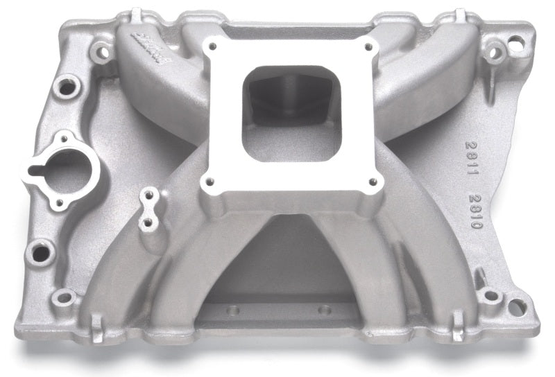 Edelbrock Manifold Victor Olds w/ Standard Square-Bore Flange - Burkken Auto Parts