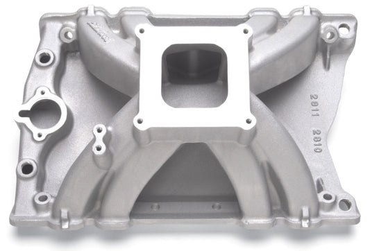 Edelbrock Manifold Victor Olds w/ Standard Square-Bore Flange - Burkken Auto Parts