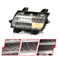 ANZO 18-19 Jeep Wrangler JL Halogen Chrome Clear w/ Sequential Signal - Burkken Auto Parts
