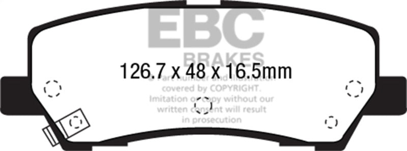 EBC Brakes Greenstuff 2000 Series Sport Pads - Burkken Auto Parts