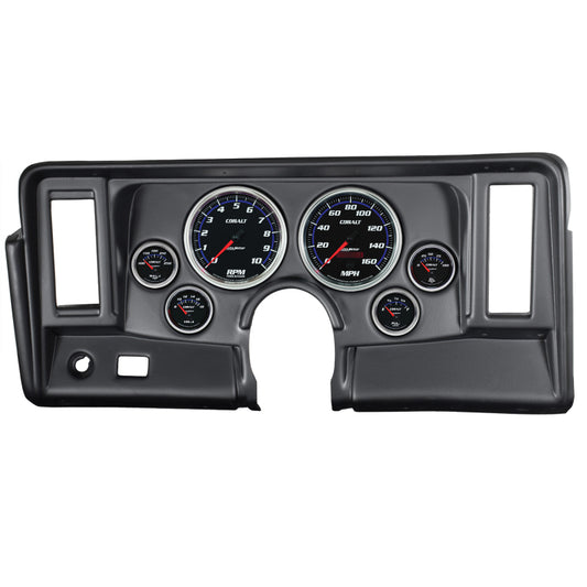 Autometer Cobalt 69-76 Nova Dash Kit 6pc Tach / MPH / Fuel / Oil / WTMP / Volt - Burkken Auto Parts