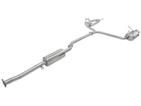 aFe Takeda Exhaust 2.25in to 2in Dia 304SS Cat-Back w/Polished Tips 08-12 Honda Accord Coupe V6 3.5L - Burkken Auto Parts