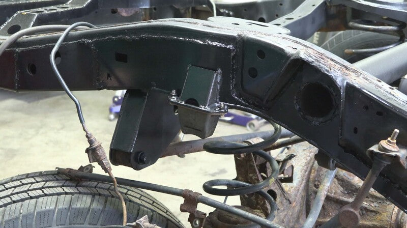 Rust Buster 2003-2014 Toyota 4Runner and FJ Cruiser Over-the-Axle Frame Repair Kit - Right