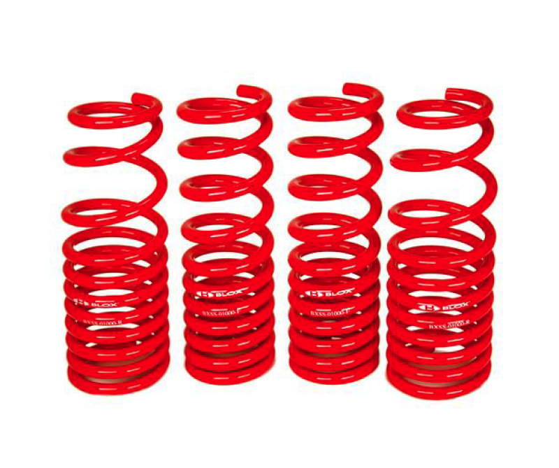 BLOX Racing Lowering Springs 16-22 Honda Civic Coupe/Sedan Base/Si (Excl. Type-R) - Burkken Auto Parts