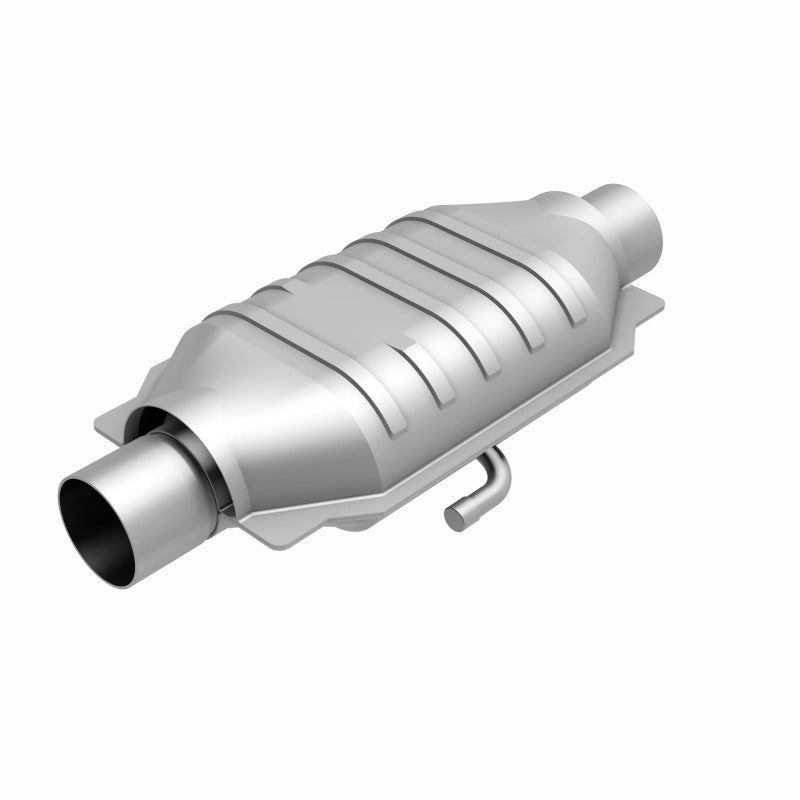 MagnaFlow Conv Universal 2.25in Inlet 2.25in Outlet 16in Length 6.375in Width - Burkken Auto Parts