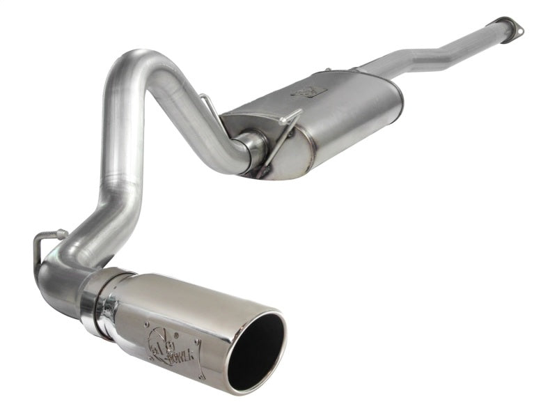 aFe MACHForce XP Exhausts Cat-Back SS-409 EXH CB Toyota Tacoma 05-13 V6-4.0L (Pol Tip) - Burkken Auto Parts