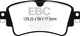 EBC 2018+ Audi A4 Allroad Quattro 2.0L Turbo Greenstuff Rear Brake Pads - Burkken Auto Parts