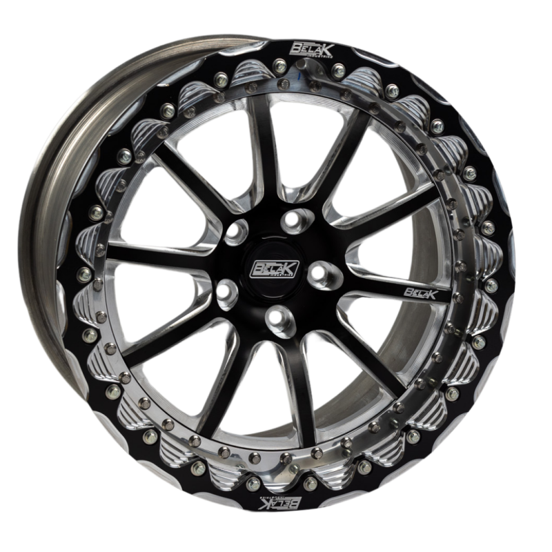 Belak 13x9 / 5in BS / 4x100 BP / High Pad / Series 4 Wheel - Single Beadlock - Burkken Auto Parts