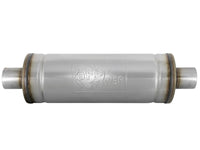 aFe MACH Force-Xp 409 SS Muffler 2.5in Center/Center 18in L x 6in Dia - Round Body - Burkken Auto Parts