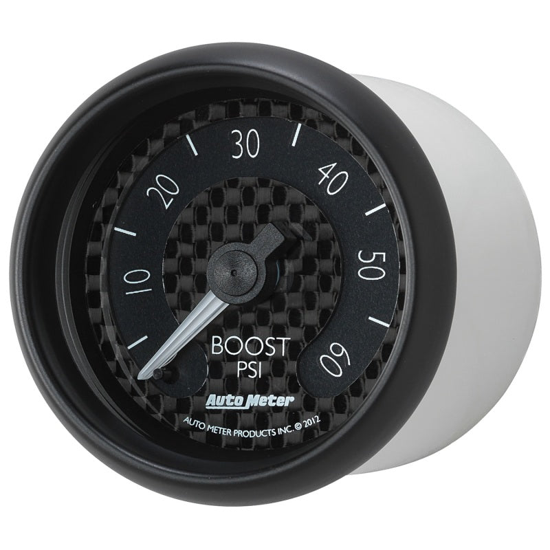 Autometer GT Series 52mm Mechanical 0-60 psi Boost Gauge - Burkken Auto Parts