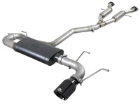 aFe Large Bore HD 3in 304 SS Cat-Back Exhaust w/ Black Tips 14-19 Jeep Grand Cherokee (WK2) V6-3.6L - Burkken Auto Parts
