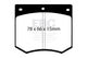 EBC 75-86 Ac 3000 3.0 Greenstuff Front Brake Pads - Burkken Auto Parts