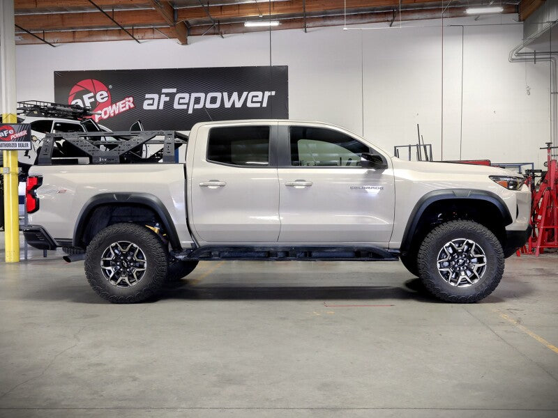 aFe CONTROL 23-24 Chevrolet Colorado ZR2 / GMC Canyon AT4X L4 2.7L (t) 1.25in Leveling Kit - Red - Burkken Auto Parts