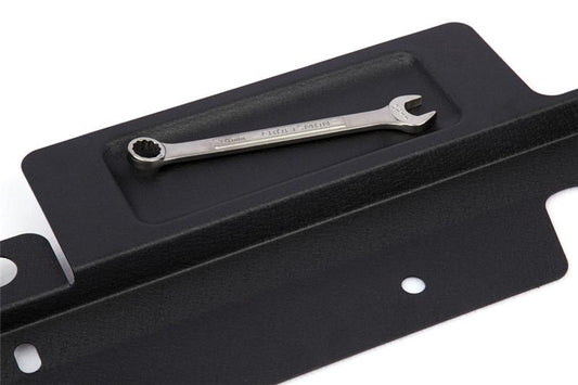 GrimmSpeed 08+ Subaru Impreza/WRX/STI Radiator Shroud w/Tool Tray - Black - Burkken Auto Parts