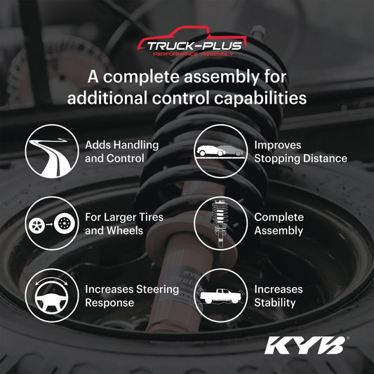 KYB 03-09 Toyota 4-Runner (2WD & 4WD) Front Left Truck-Plus Shock Absorber